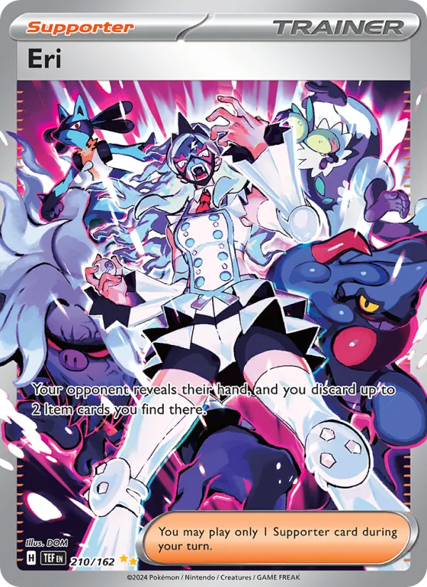 Eri - Temporal Forces Pokemon Card