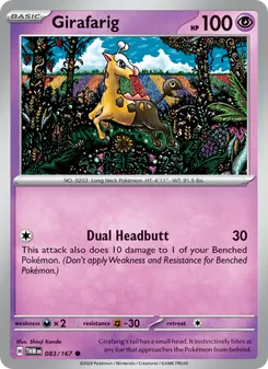Girafarig - Twilight Masquerade