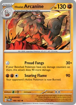 Hisuian Arcanine - Twilight Masquerade