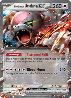Bloodmoon Ursaluna ex - Twilight Masquerade