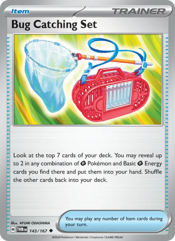 Bug Catching Set - Twilight Masquerade Pokemon Card