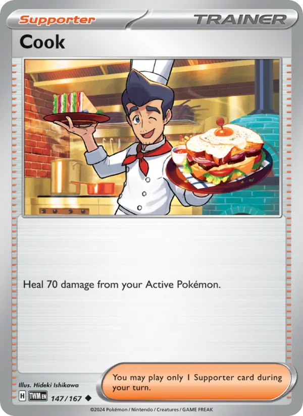Cook - Twilight Masquerade Pokemon Card