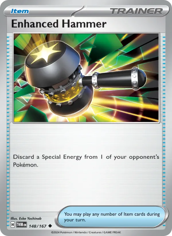 Enhanced Hammer - Twilight Masquerade Pokemon Card