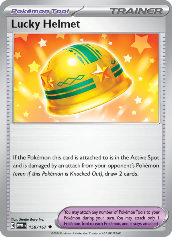 Lucky Helmet - Twilight Masquerade Pokemon Card