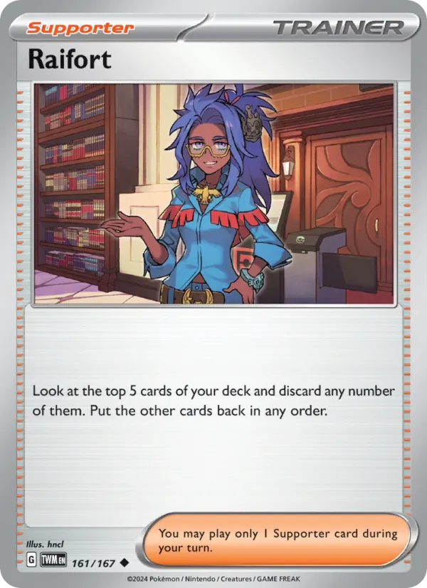 Raifort - Twilight Masquerade Pokemon Card