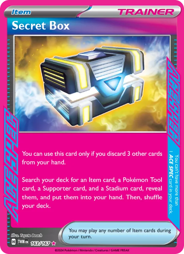 Secret Box - Twilight Masquerade Pokemon Card