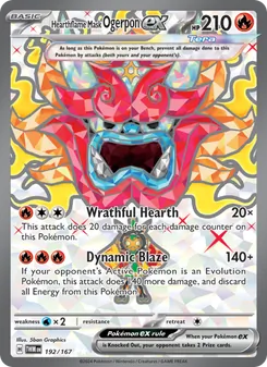 Hearthflame Mask Ogerpon ex - Twilight Masquerade