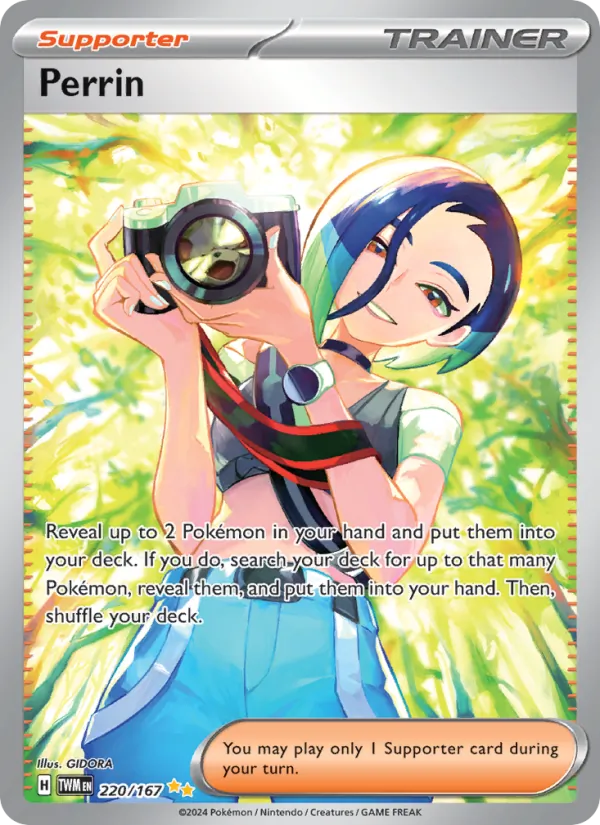 Perrin - Twilight Masquerade Pokemon Card
