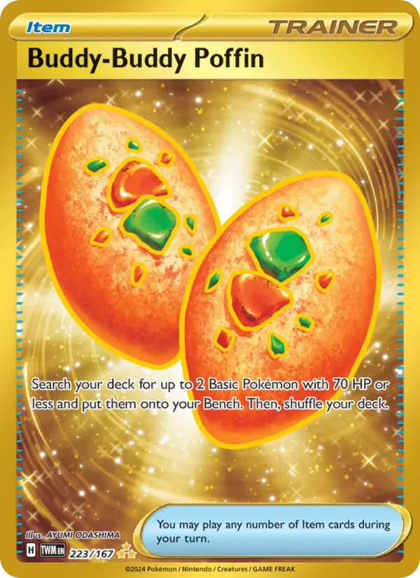 Buddy-Buddy Poffin - Twilight Masquerade Pokemon Card