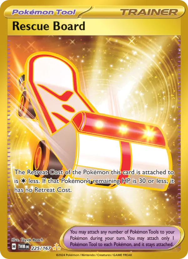 Rescue Board - Twilight Masquerade Pokemon Card