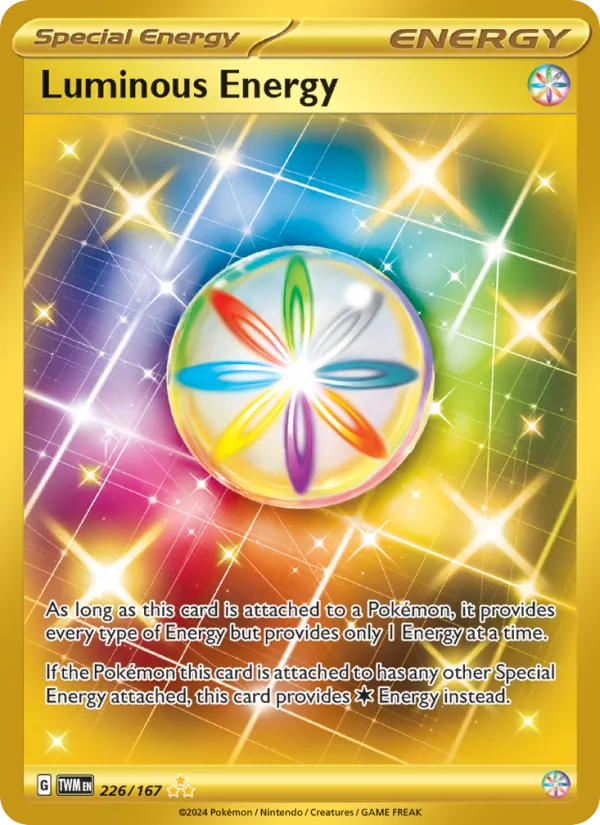 Luminous Energy - Twilight Masquerade Pokemon Card