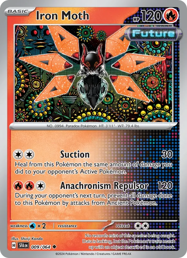 Iron Moth - Shrouded Fable Pokemon Card