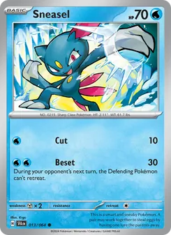 Sneasel - Shrouded Fable