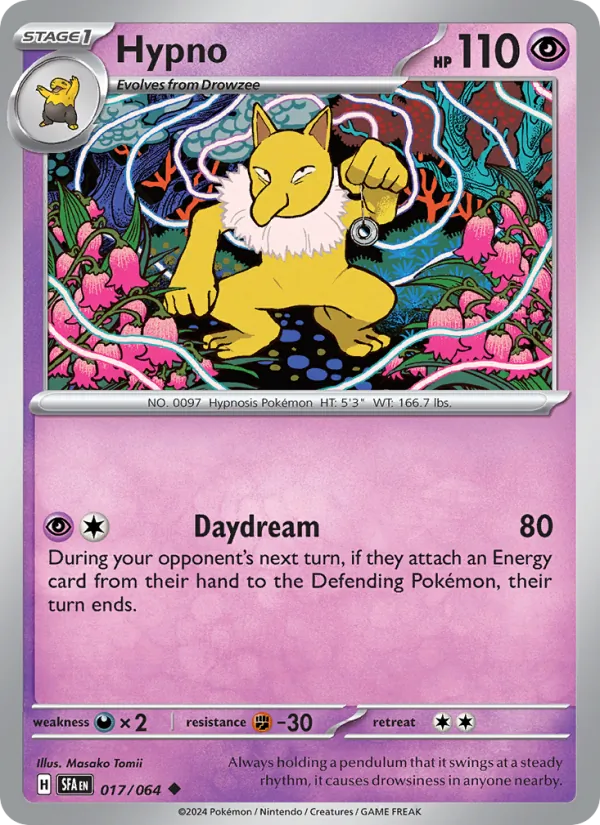 Hypno - Shrouded Fable Pokemon Card