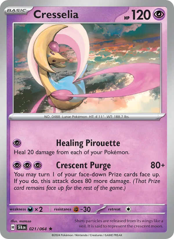 Cresselia - Shrouded Fable Pokemon Card