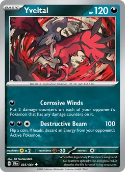 Yveltal - Shrouded Fable