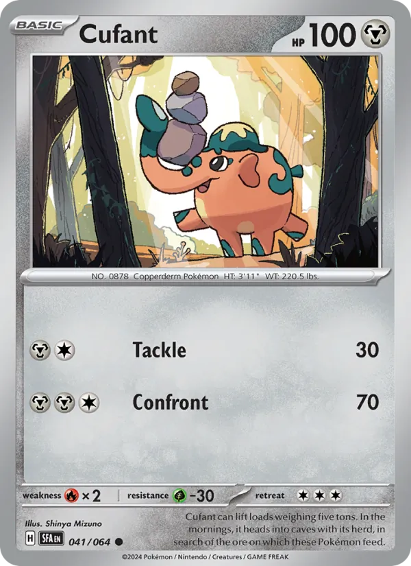 Cufant - Shrouded Fable Pokemon Card