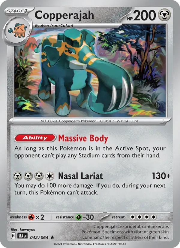 Copperajah - Shrouded Fable Pokemon Card
