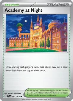 Academy at Night - Shrouded Fable