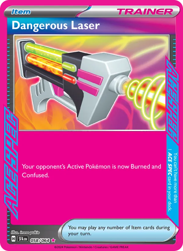 Dangerous Laser - Shrouded Fable Pokemon Card