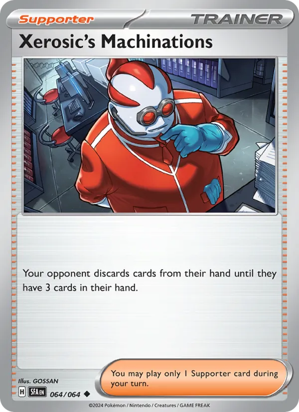 Xerosic's Machinations - Shrouded Fable Pokemon Card