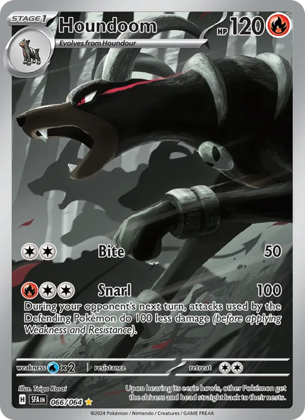 Houndoom - Shrouded Fable Pokemon Card
