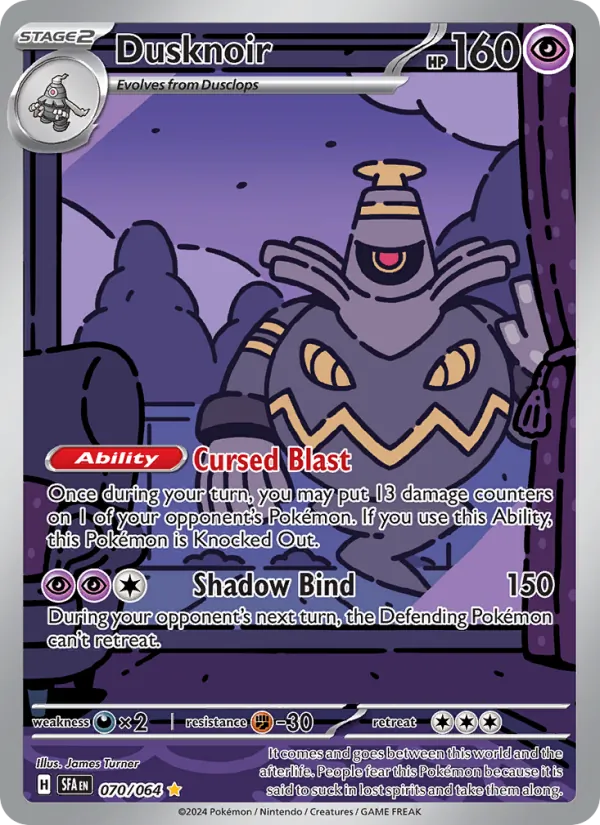 Dusknoir - Shrouded Fable Pokemon Card