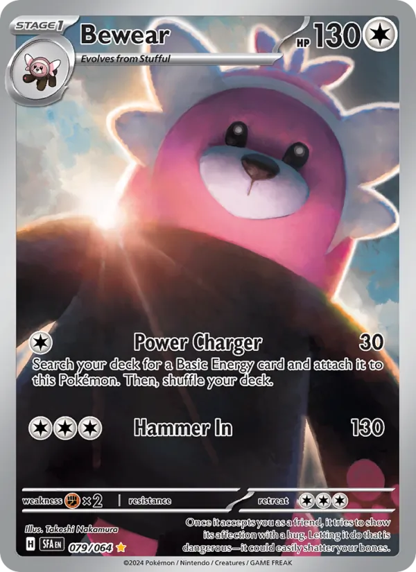 Bewear - Shrouded Fable Pokemon Card