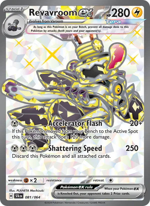Revavroom ex - Shrouded Fable Pokemon Card