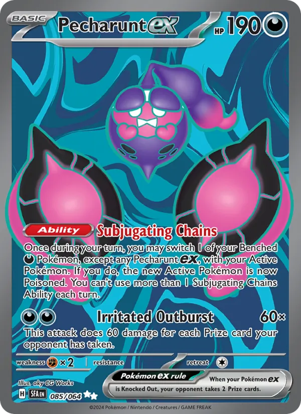 Pecharunt ex - Shrouded Fable Pokemon Card