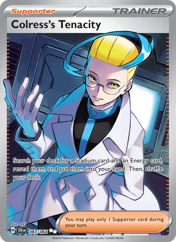 Colress's Tenacity - Shrouded Fable Pokemon Card