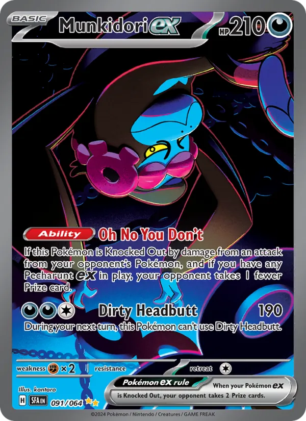 Munkidori ex - Shrouded Fable Pokemon Card