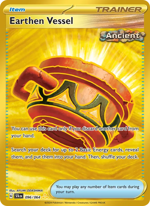 Earthen Vessel - Shrouded Fable Pokemon Card