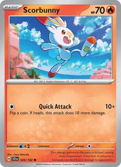 Scorbunny - Stellar Crown