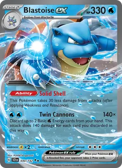 Blastoise ex - Stellar Crown