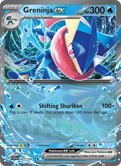 Greninja ex - Stellar Crown