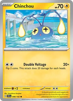 Chinchou - Stellar Crown
