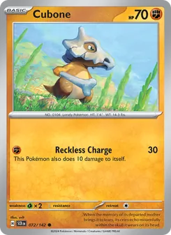 Cubone - Stellar Crown