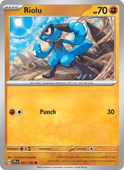 Riolu - Stellar Crown
