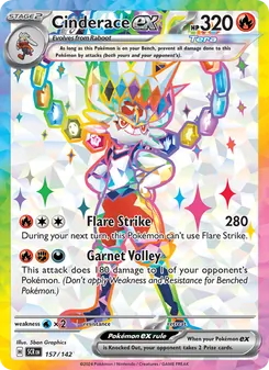 Cinderace ex - Stellar Crown
