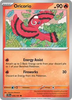 Oricorio - Surging Sparks