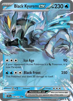 Black Kyurem ex - Surging Sparks