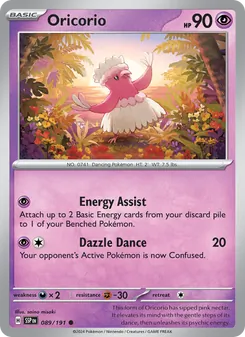 Oricorio - Surging Sparks