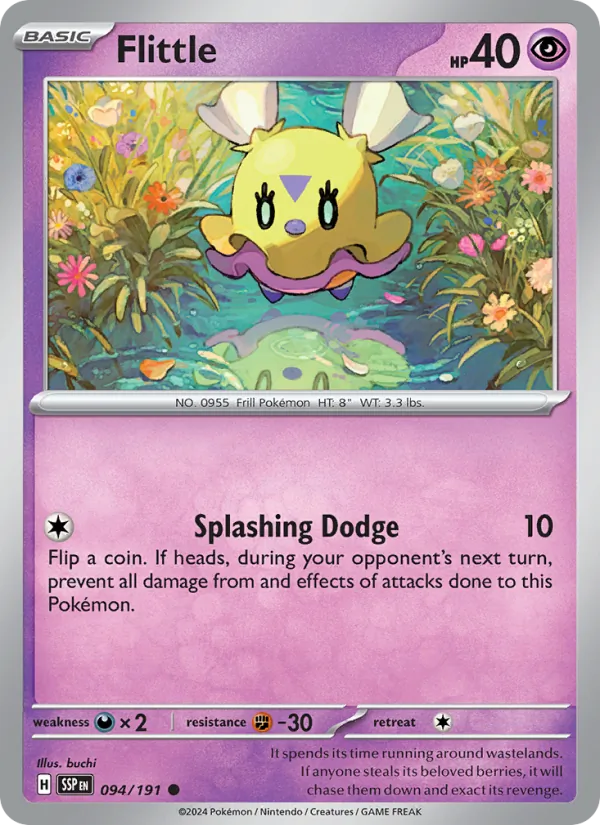 Flittle - Surging Sparks Pokemon Card