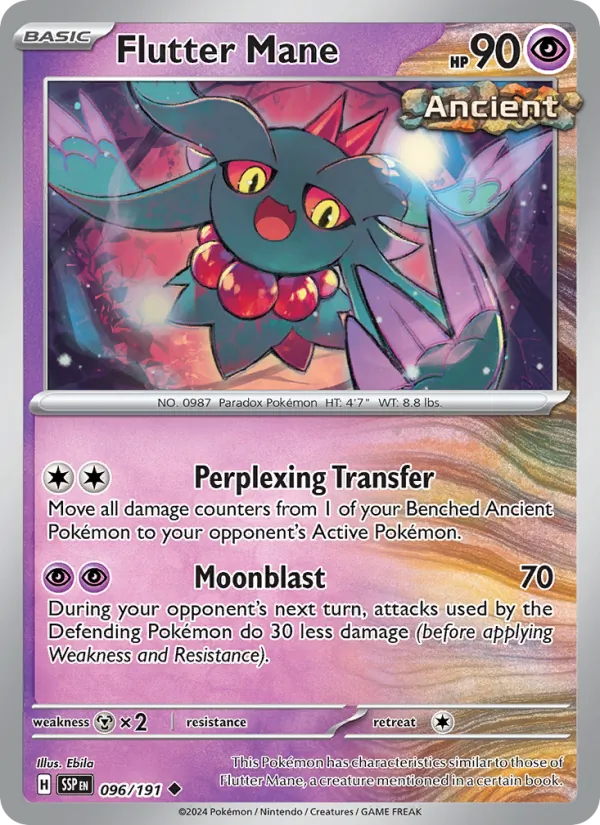 Flutter Mane - Surging Sparks Pokemon Card