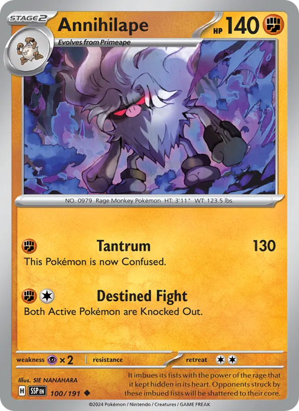 Annihilape - Surging Sparks Pokemon Card