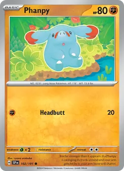 Phanpy - Surging Sparks