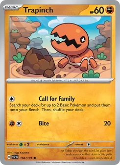 Trapinch - Surging Sparks