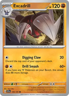 Excadrill - Surging Sparks