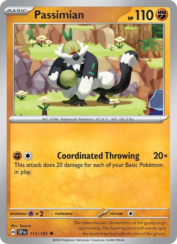 Passimian - Surging Sparks Pokemon Card